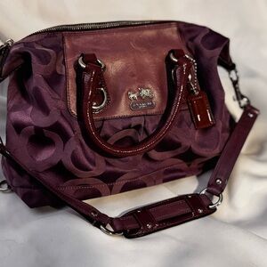 Coach Purple Women's shoulder Bag